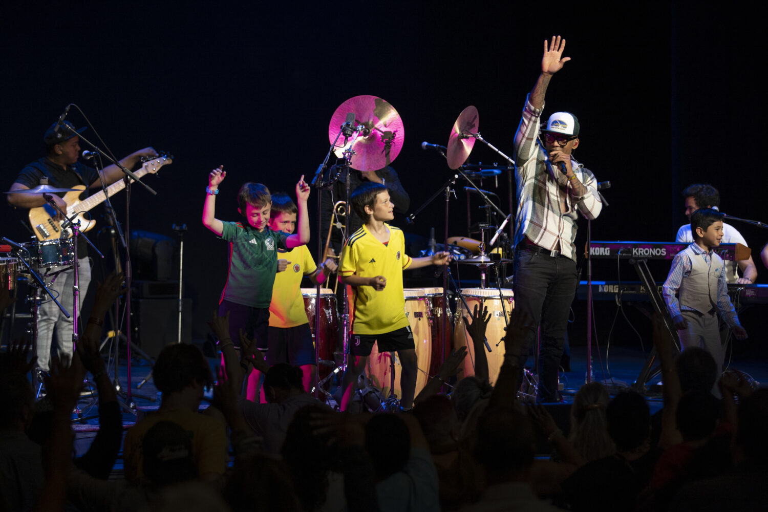 A performance onstage at the Mahaiwe Theatre