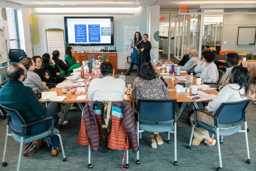 Capacity Building Table participants during the March 2025 workshop.
